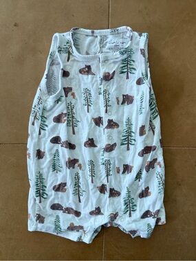 💛$15 FLASH SALE💛Angel Dear Viscose Bamboo Romper 3-6M